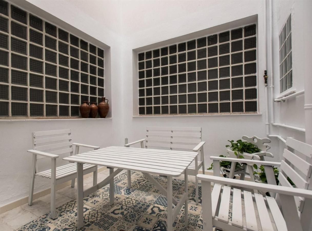Cozy Apartment In House-Palace With Private Patio Sevilla Eksteriør bilde